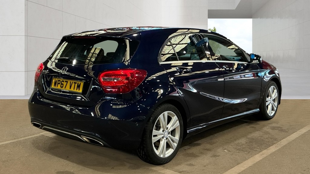 Mercedes-Benz A Class A160 Sport Executive Nav Leather Merc H Blue #5