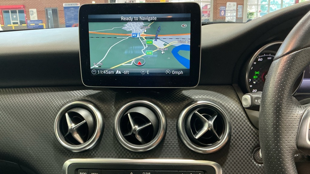 Mercedes-Benz A Class A160 Sport Executive Nav Leather Merc H Blue #3