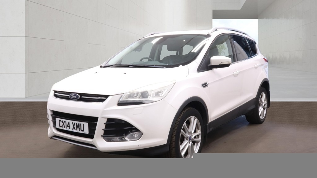 Ford Kuga 2.0 Tdci 163 Titanium X Panroof Nav Lea White #4