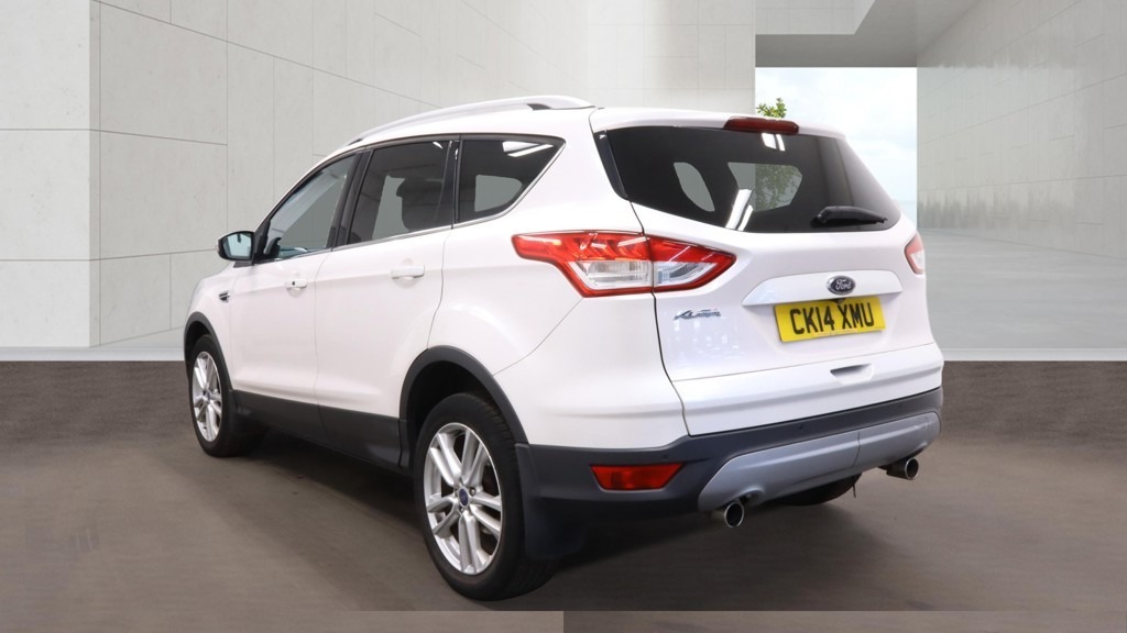 Ford Kuga 2.0 Tdci 163 Titanium X Panroof Nav Lea White #2