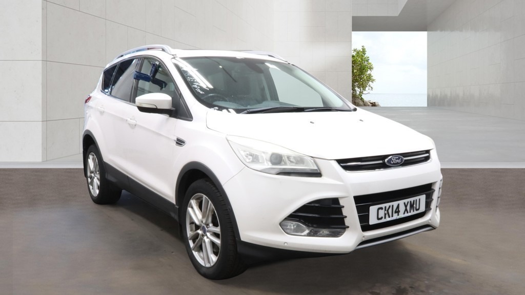 Ford Kuga 2.0 Tdci 163 Titanium X Panroof Nav Lea White
