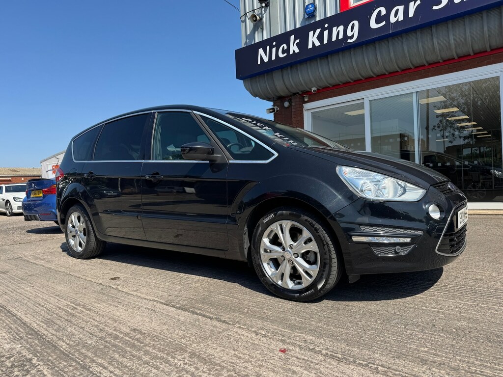 Ford S-Max 2.2 Tdci 200 Titanium Leather Dab Bluet Black