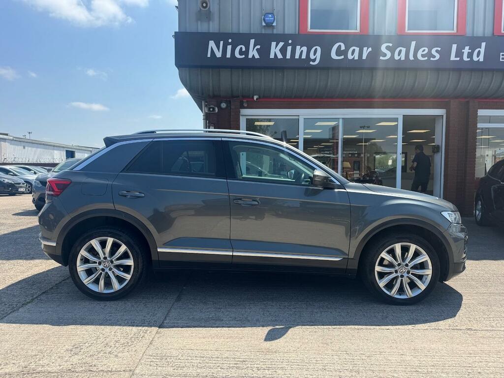 Volkswagen T-Roc 1.5 Tsi Evo Sel Nav Car Net Apps Dab PY68DRZ Grey #4