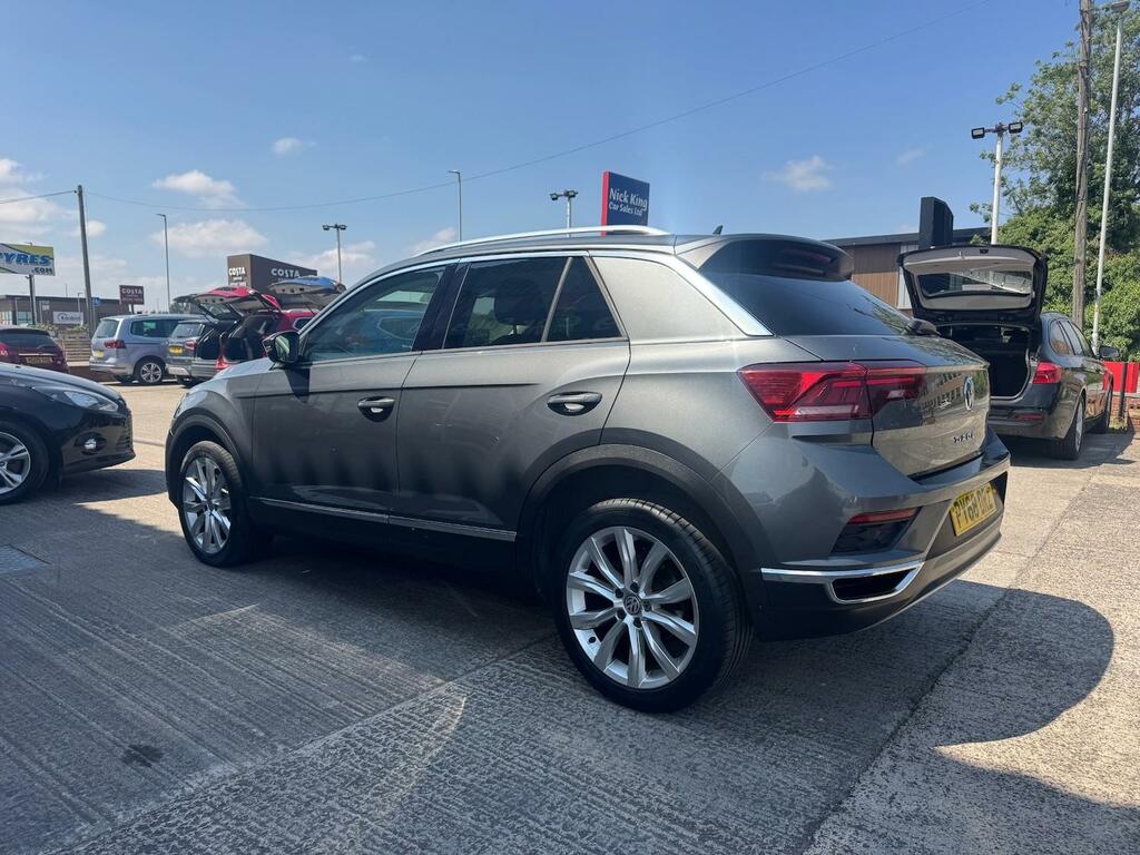 Volkswagen T-Roc 1.5 Tsi Evo Sel Nav Car Net Apps Dab PY68DRZ Grey #2