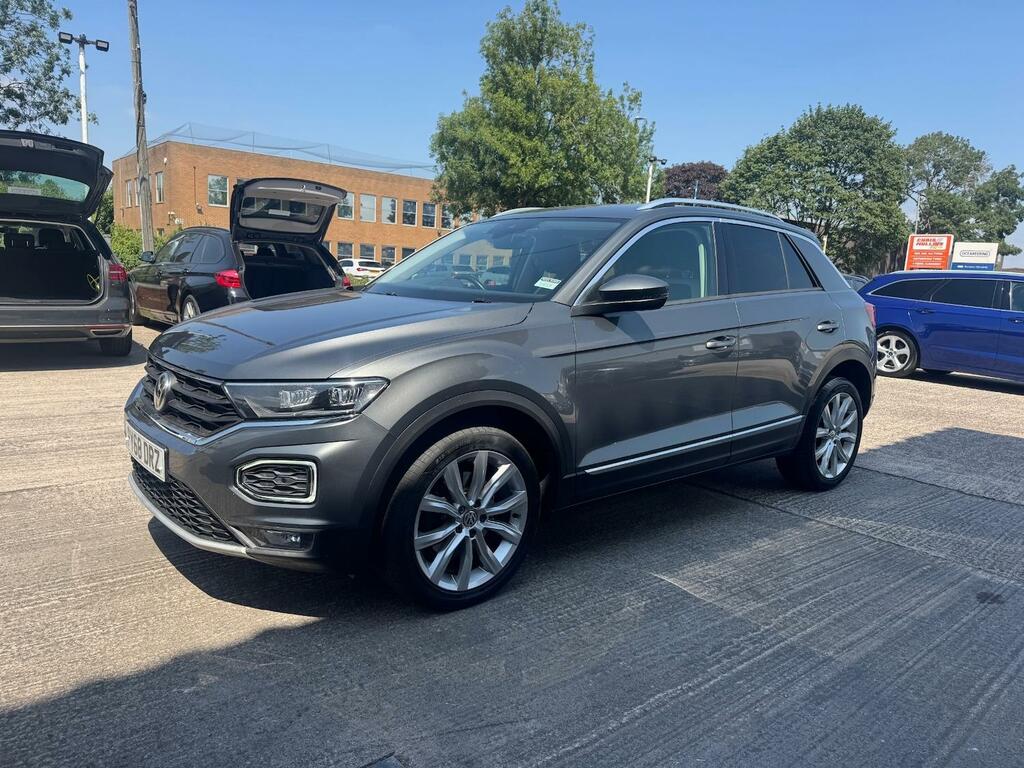 Volkswagen T-Roc 1.5 Tsi Evo Sel Nav Car Net Apps Dab PY68DRZ Grey #6