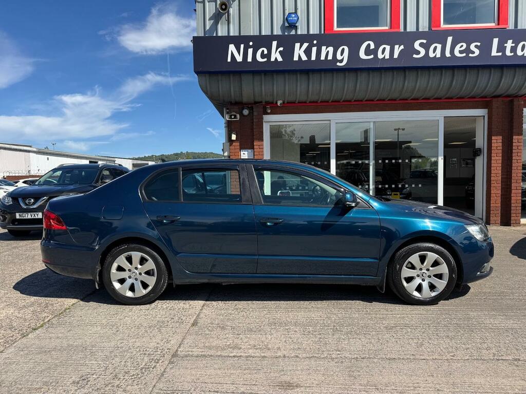 Skoda Superb 1.6 Tdi Cr S Greenline III 20 Tax 67 Mpg Blue #4
