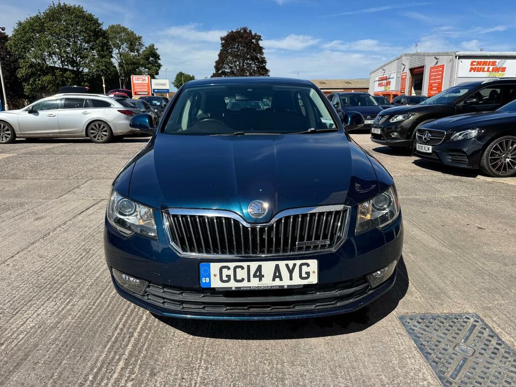 Skoda Superb 1.6 Tdi Cr S Greenline III 20 Tax 67 Mpg Blue #5