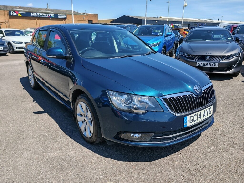 Skoda Superb 1.6 Tdi Cr S Greenline III 20 Tax 67 Mpg Blue