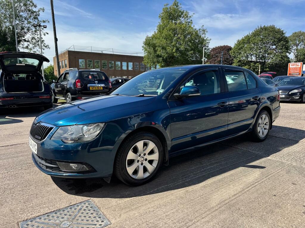 Skoda Superb 1.6 Tdi Cr S Greenline III 20 Tax 67 Mpg Blue #6