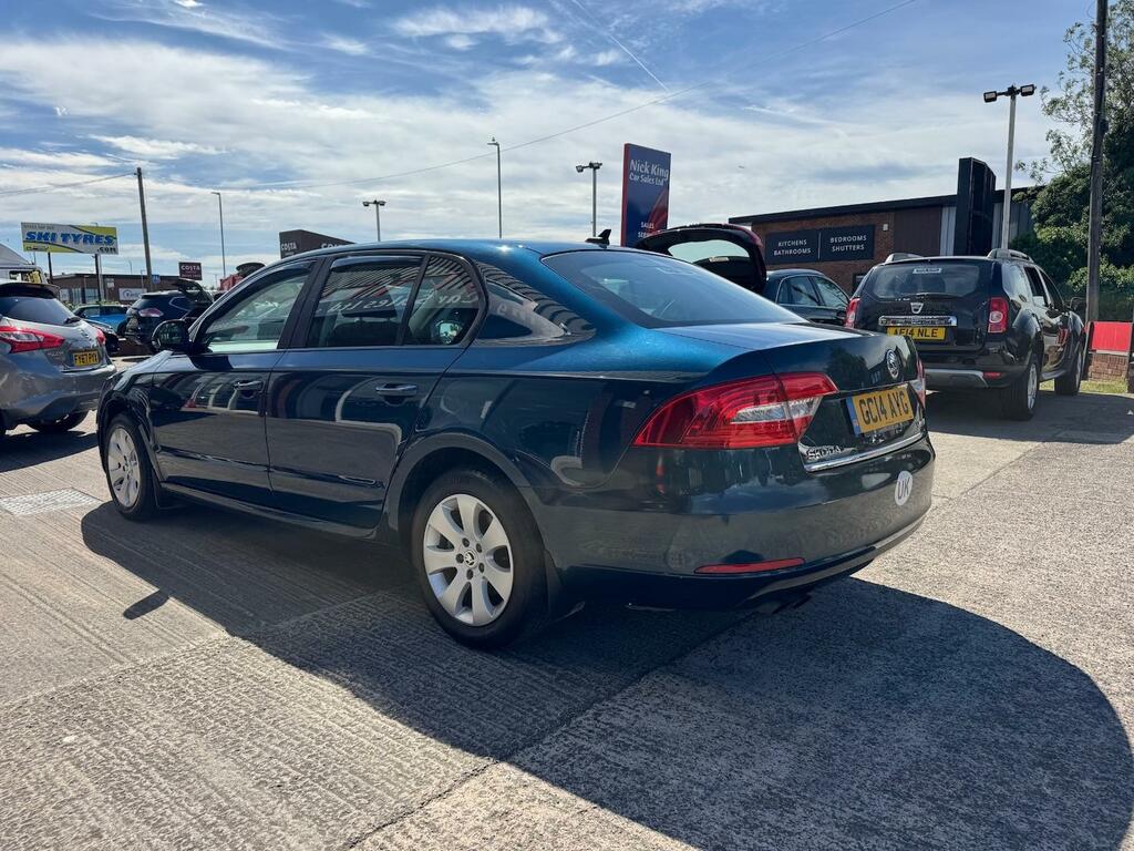 Skoda Superb 1.6 Tdi Cr S Greenline III 20 Tax 67 Mpg Blue #2