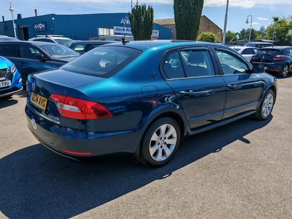 Skoda Superb 1.6 Tdi Cr S Greenline III 20 Tax 67 Mpg Blue #6