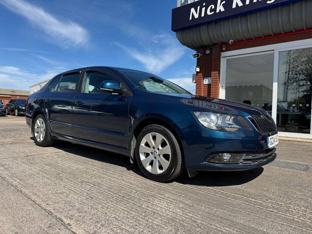 Skoda Superb 1.6 Tdi Cr S Greenline III 20 Tax 67 Mpg Blue