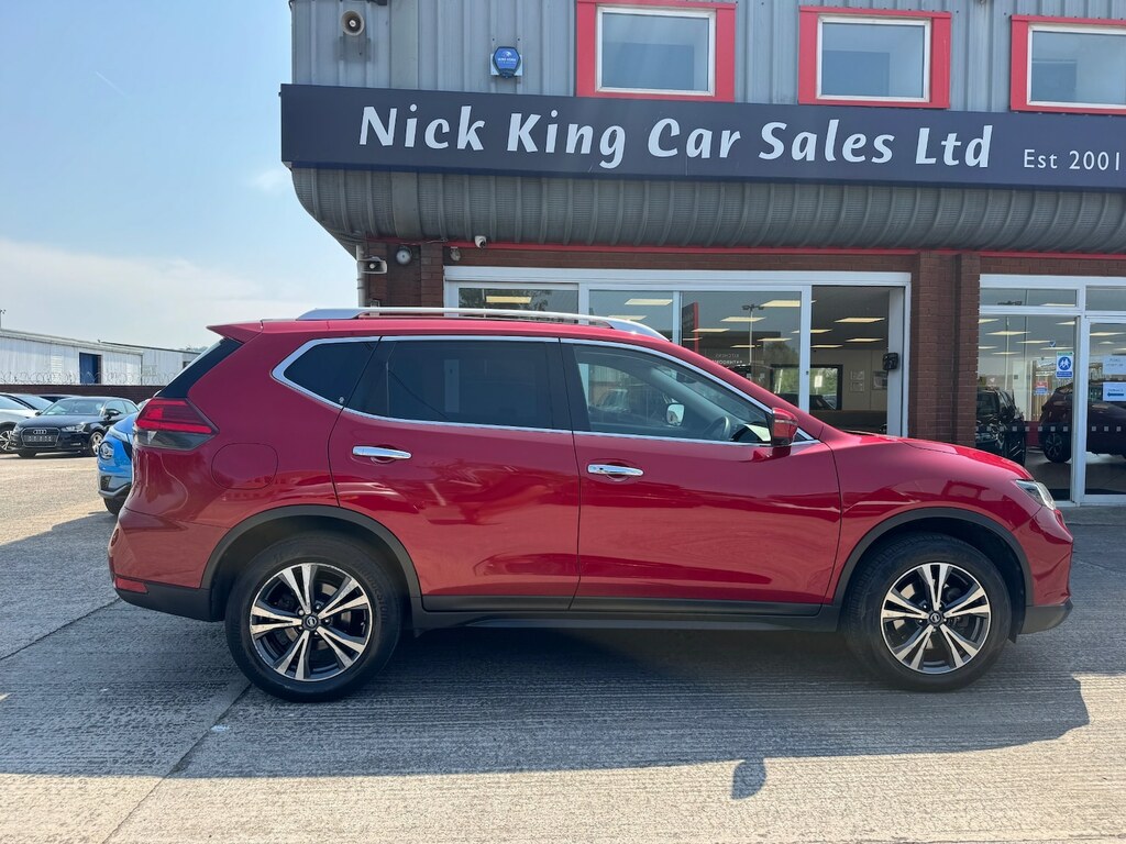 Nissan X-Trail 1.7 Dci N-connecta Panroof 7 Seats Nav HJ69HXY Red #4