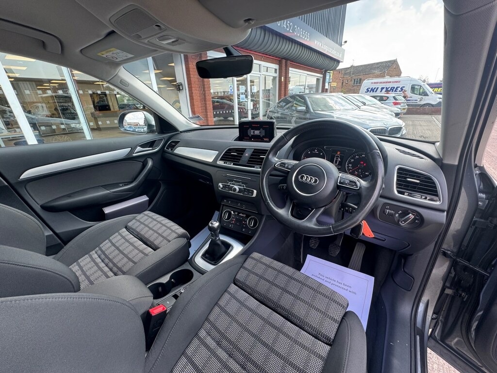 Audi Q3 2.0 Tdi Se Tech Pack Nav Ulez 62 Mpg Grey #3