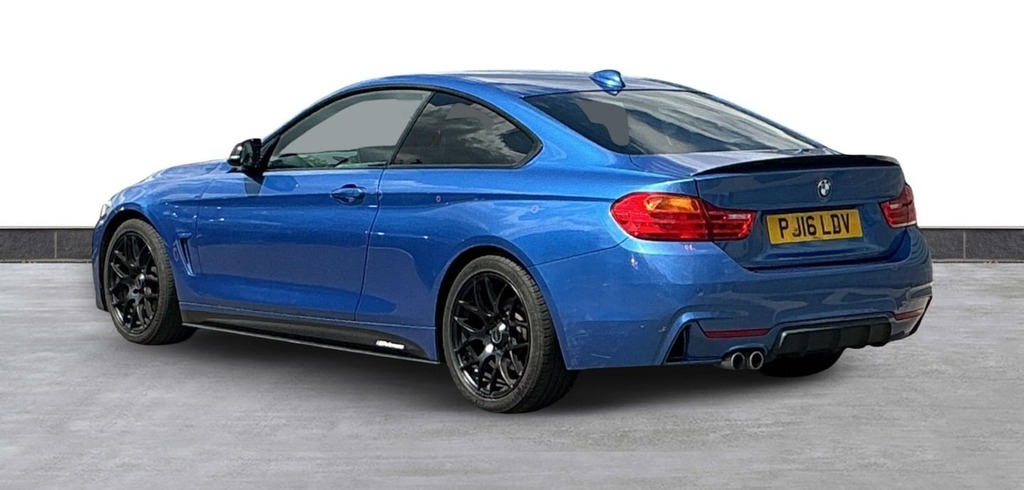 BMW 4 Series 420D 190 M Sport Pro Media Nav L Blue #2