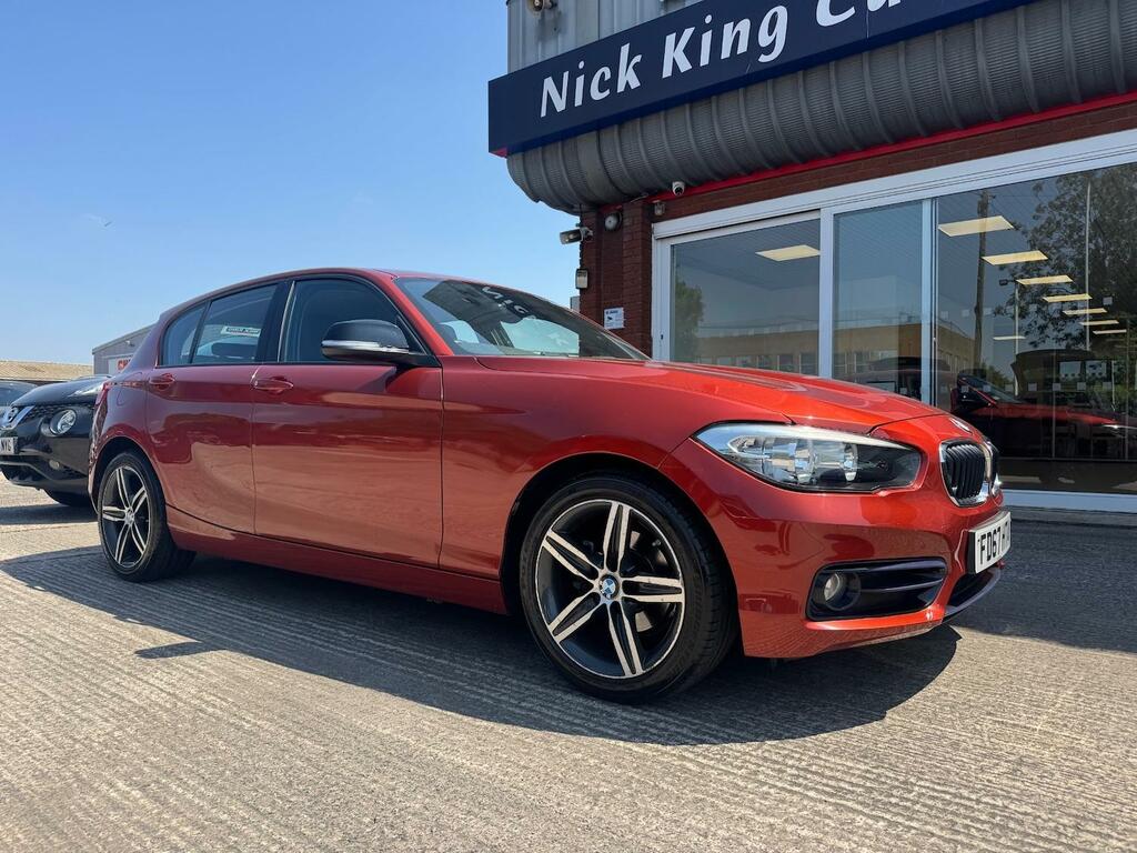 BMW 1 Series 118I 1.5 Sport Pro Media Nav Dab Ul Orange