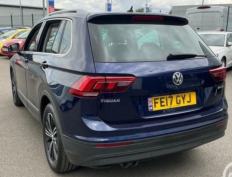 Volkswagen Tiguan 2.0 Tdi 150 Se 9 Services Ulez Dab Ca FE17GYJ Blue #2