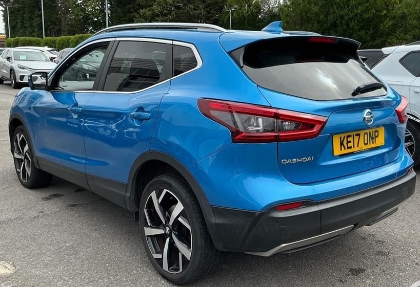 Nissan Qashqai 1.2 Dig-t Tekna Panroof Nav Camera 9 Blue #2