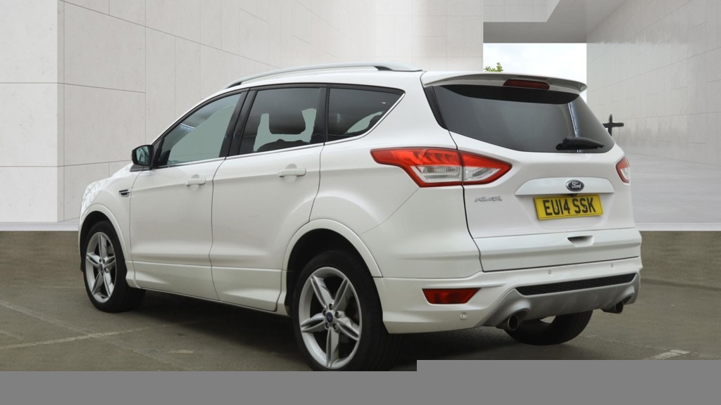Ford Kuga 2.0 Tdci 163 Titanium X 4Wd Panroof Nav EU14SSK White #2