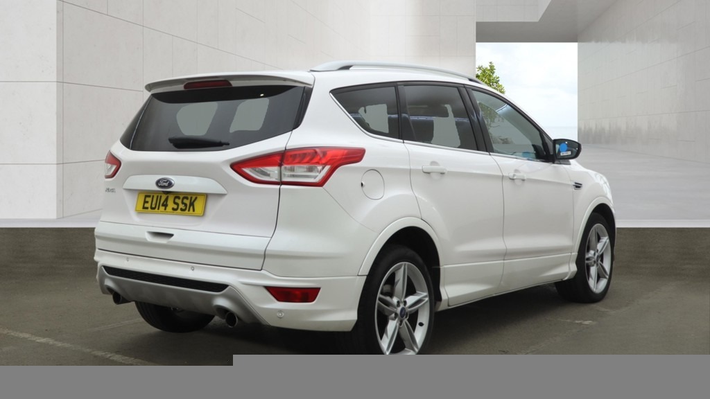 Ford Kuga 2.0 Tdci 163 Titanium X 4Wd Panroof Nav EU14SSK White #6