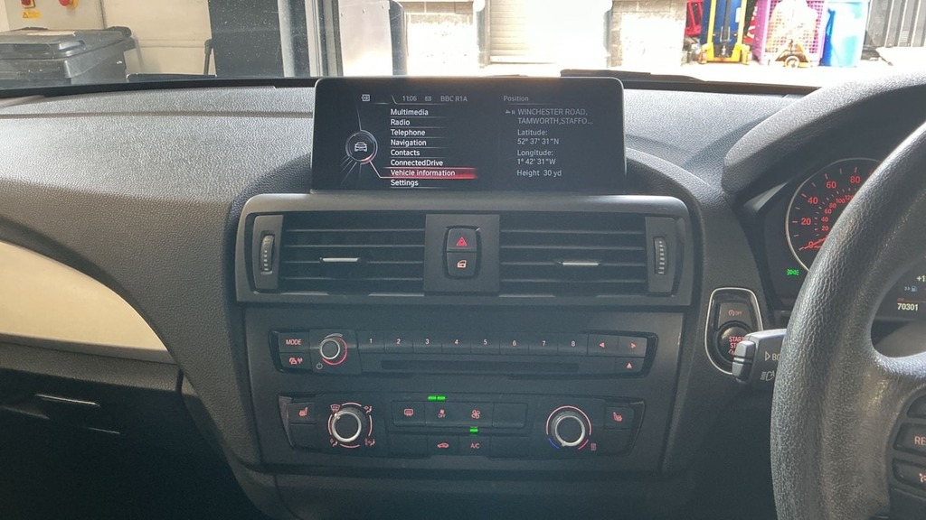 BMW 1 Series 116D Efficientdynamics Business Pro Media Black #3