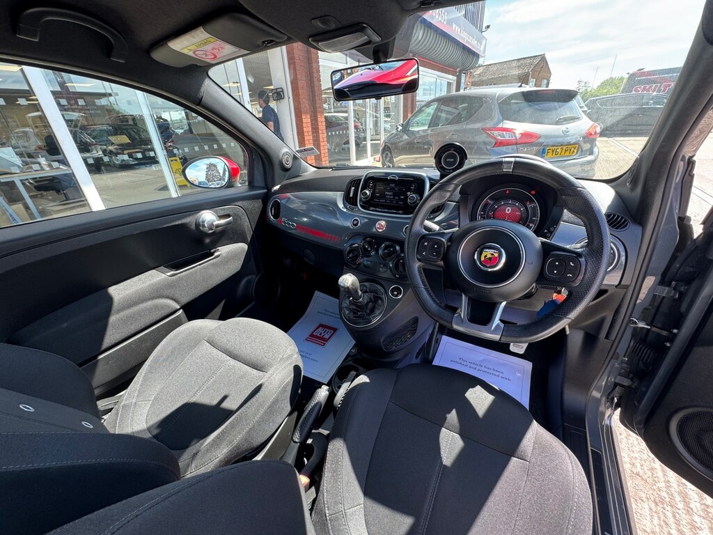 Abarth 595 1.4 T-jet 145 Cambelt Ulez Dab Blueto Grey #3