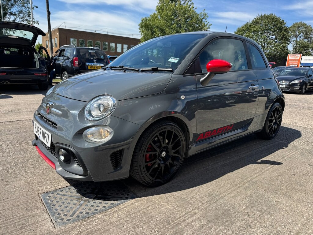 Abarth 595 1.4 T-jet 145 Cambelt Ulez Dab Blueto Grey #6