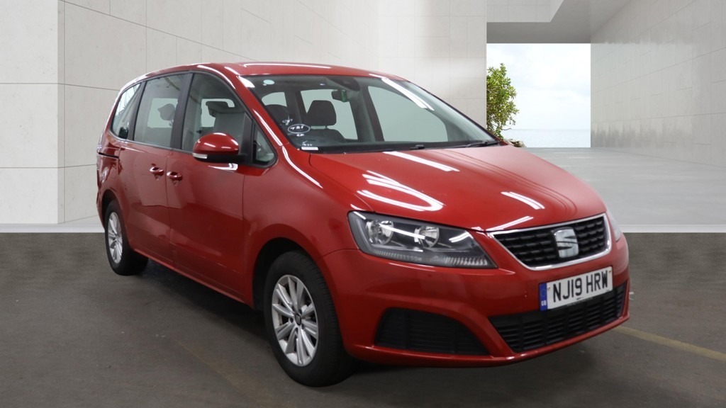 Seat Alhambra 2.0 Tdi Ecomotive S Ez 150 1 Owner Ulez Red