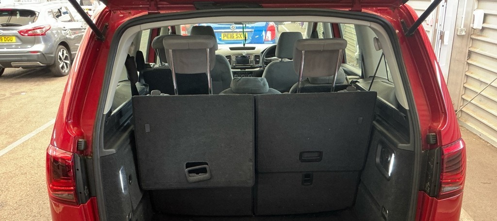Seat Alhambra 2.0 Tdi Ecomotive S Ez 150 1 Owner Ulez Red #4