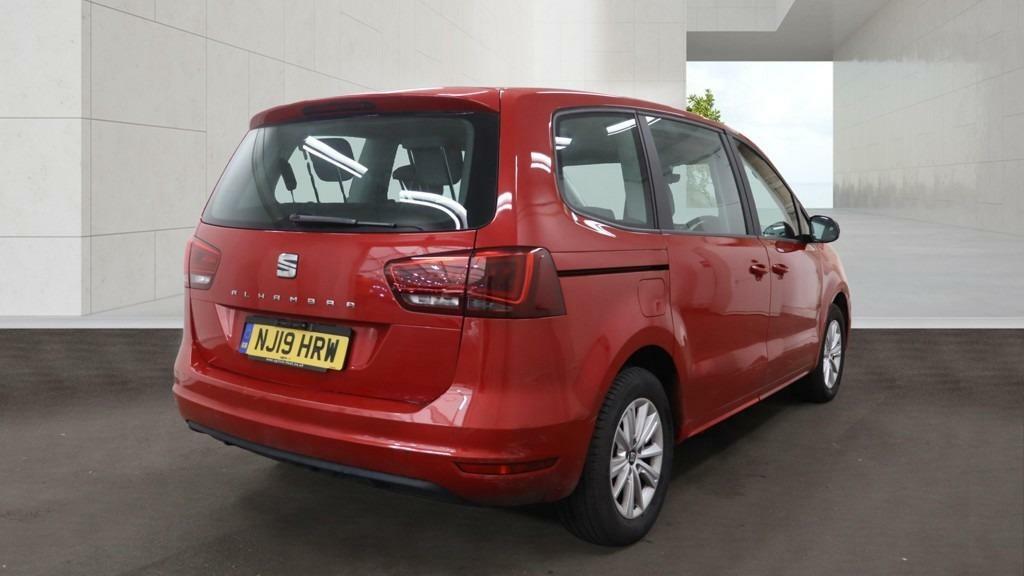Seat Alhambra 2.0 Tdi Ecomotive S Ez 150 1 Owner Ulez Red #6