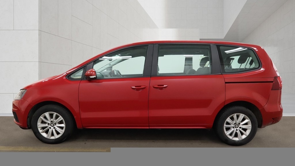 Seat Alhambra 2.0 Tdi Ecomotive S Ez 150 1 Owner Ulez Red #5