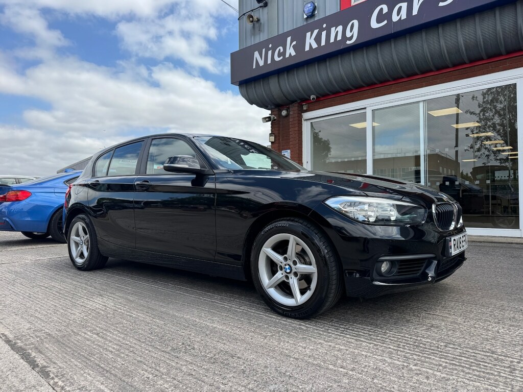 BMW 1 Series 118D Se Nav Pro Media Ulez 70 Mpg Dab Black