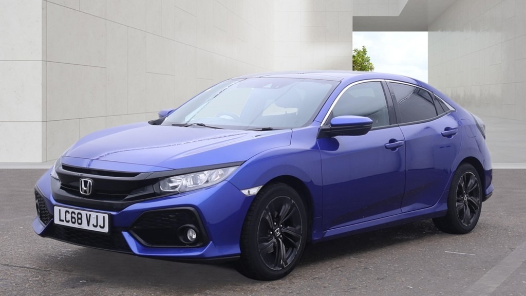 Honda Civic 1.0 Vtec Turbo 126 Ex Nav Camera Sunroo Blue #2