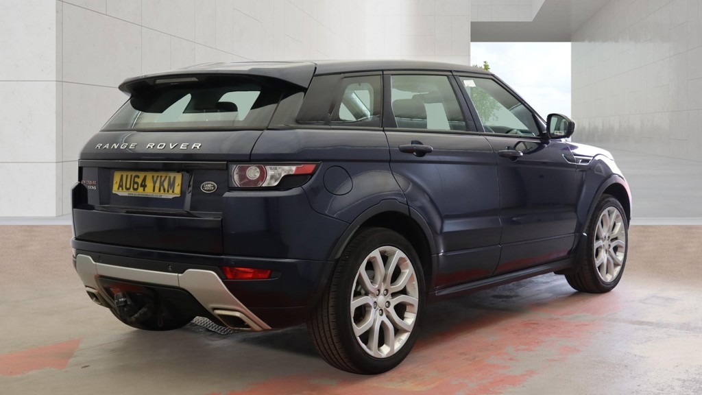 Land Rover Range Rover Evoque 2.2 Sd4 Dynamic 9 Lux Pack AU64YKM Blue #4