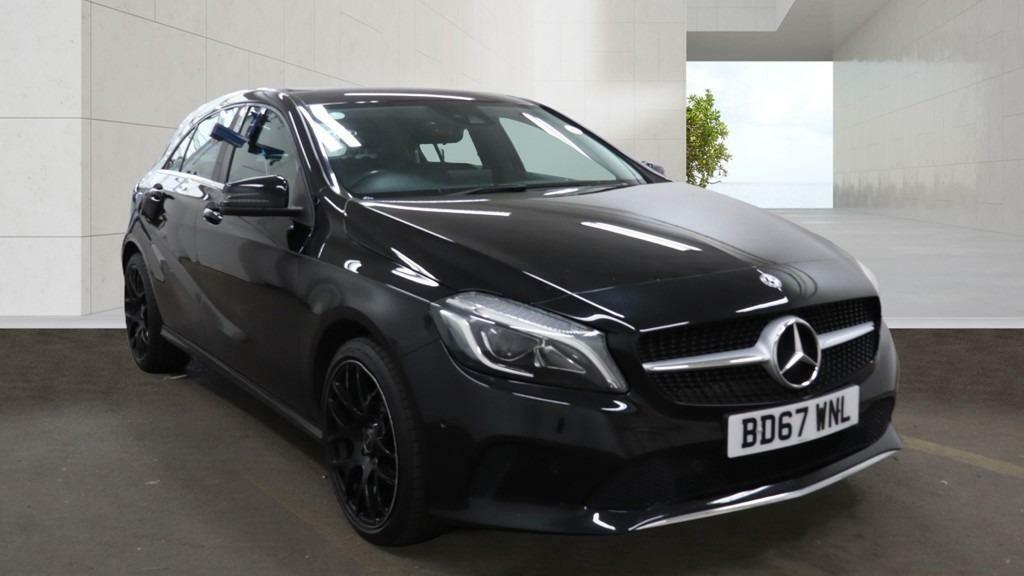Mercedes-Benz A Class A180d Sport Premium Nav Camera Lea Black