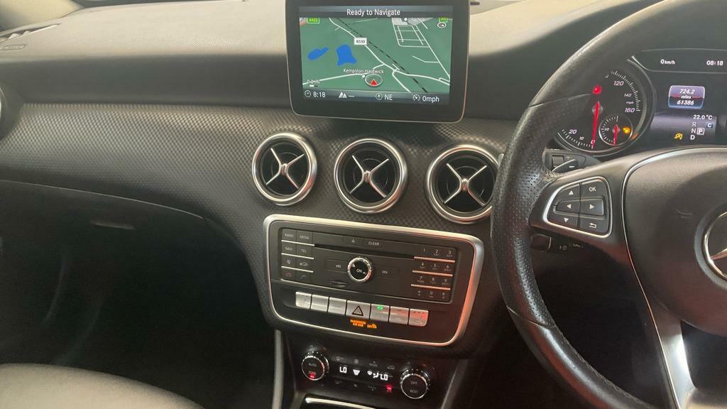 Mercedes-Benz A Class A180d Sport Premium Nav Camera Lea BD67WNL Black #4