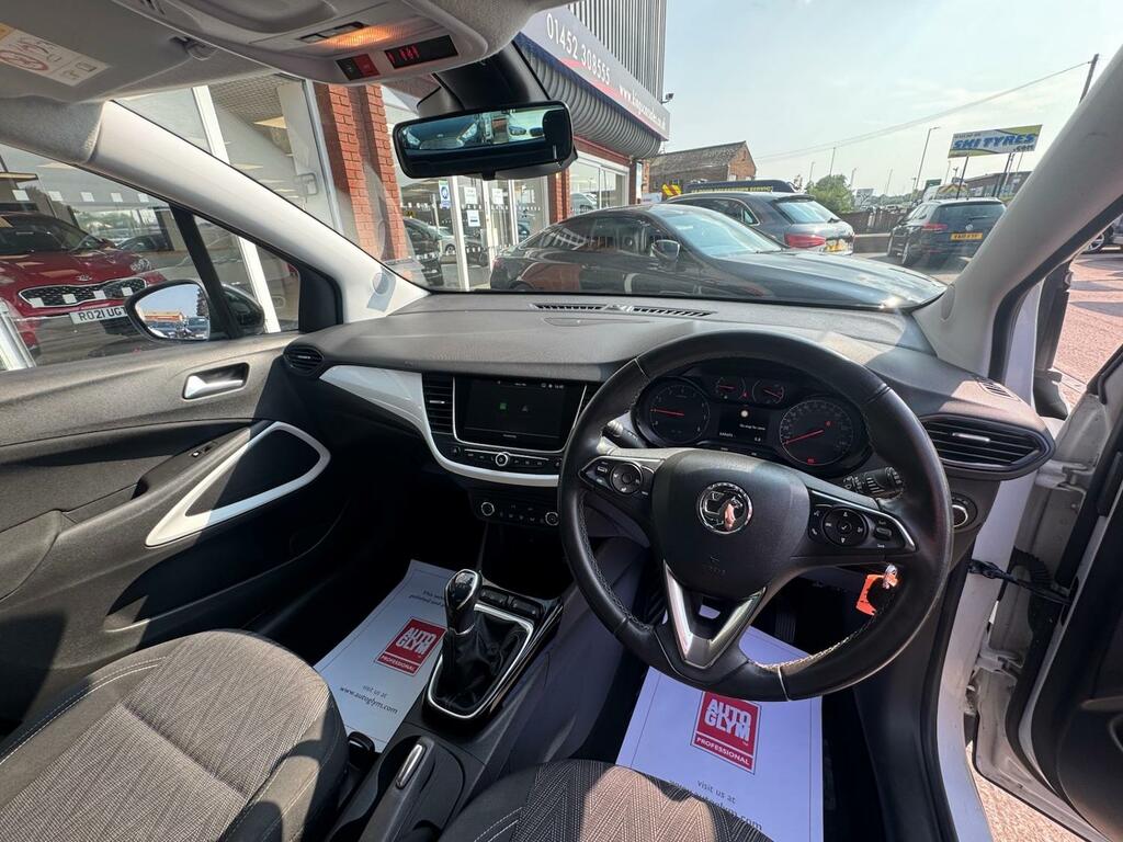 Vauxhall Crossland X 1.2 Sri Nav Ulez Carplay Dab Bluetoot DY70XNB White #3