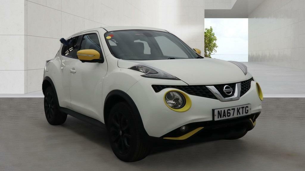 Nissan Juke 1.5 Dci Tekna Exterior Pk Leather Nav NA67KTG White