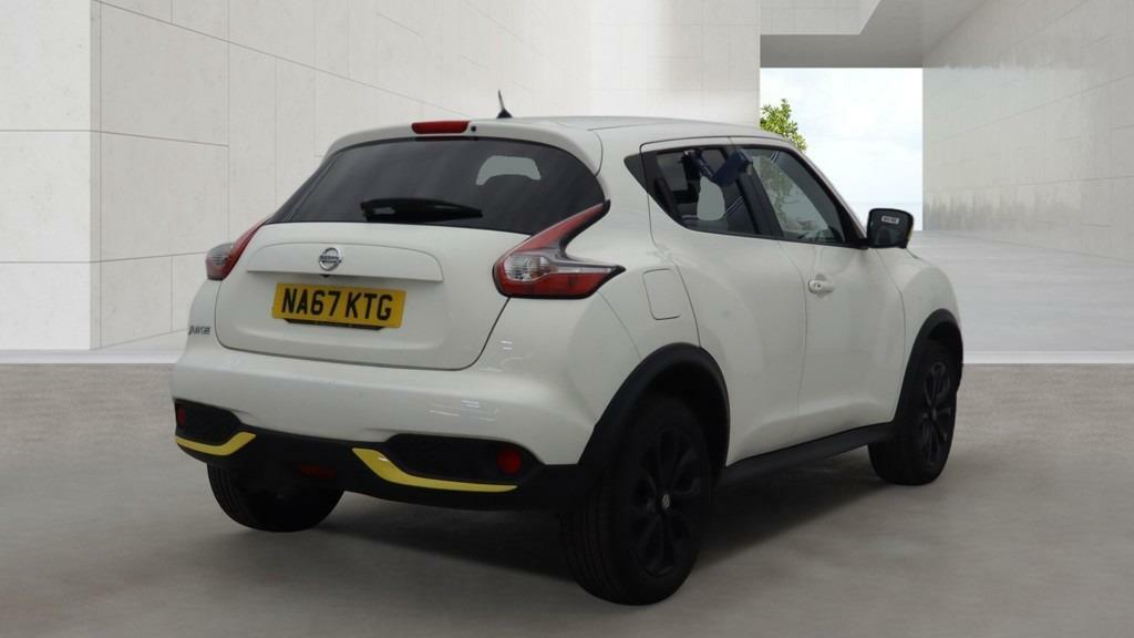 Nissan Juke 1.5 Dci Tekna Exterior Pk Leather Nav NA67KTG White #6