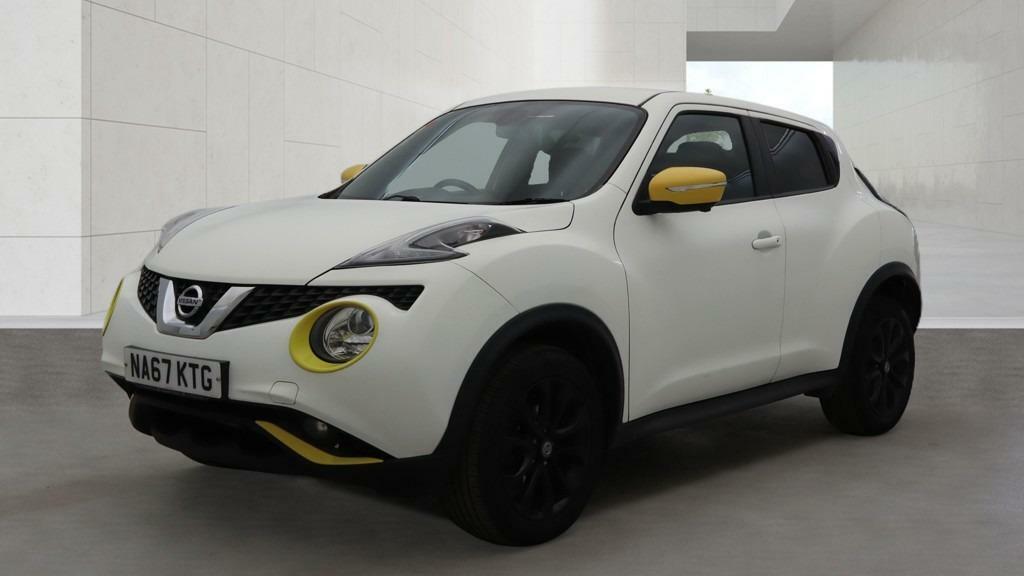 Nissan Juke 1.5 Dci Tekna Exterior Pk Leather Nav NA67KTG White #5