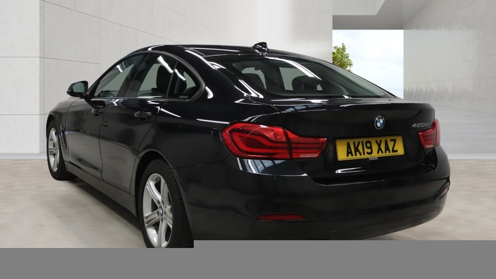 BMW 4 Series 420D 190 Se Pro Media Nav Dab Bluet Black #2