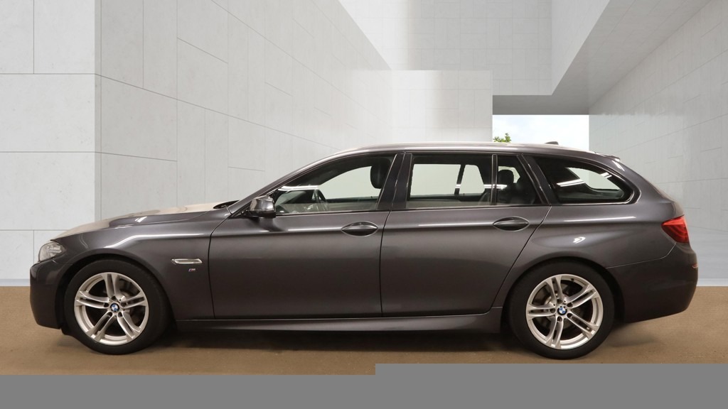 BMW 5 Series 520D Efficient Dynamics Se White #7