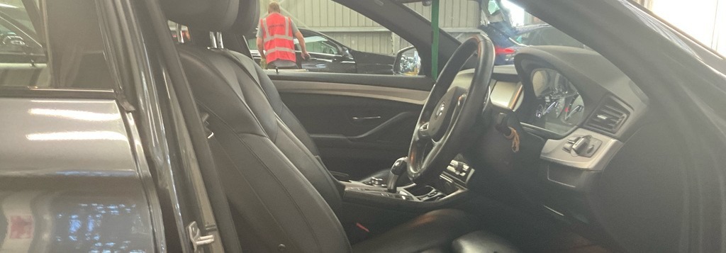 BMW 5 Series 520D Efficient Dynamics Se White #10