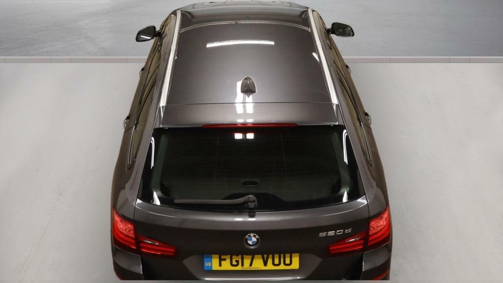 BMW 5 Series 520D Efficient Dynamics Se White #9