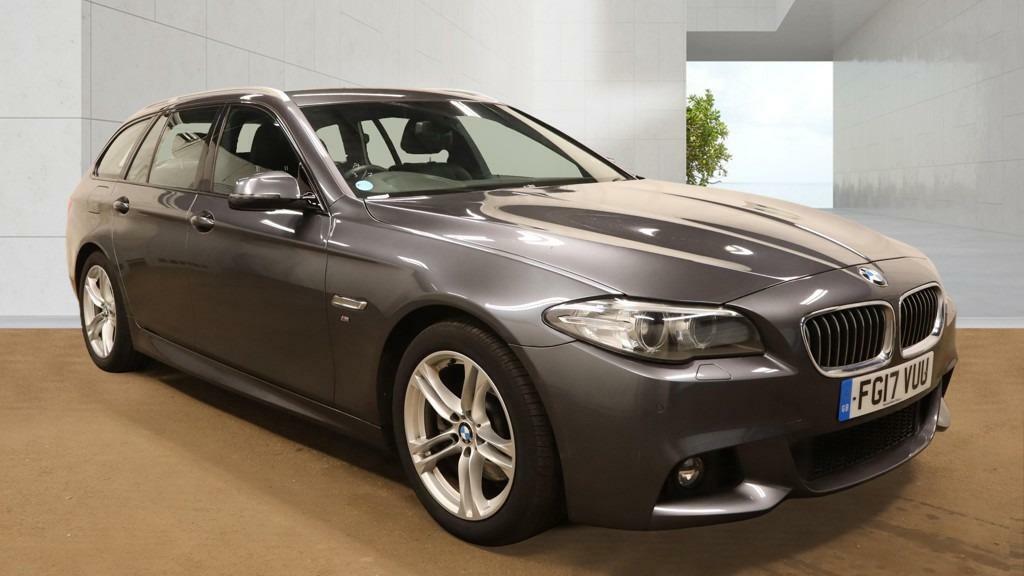 BMW 5 Series 520D 190 M Sport Step Grey