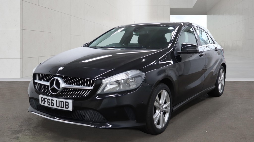 Mercedes-Benz A Class A180d Sport Executive Leather Nav 20 Ta Black #4