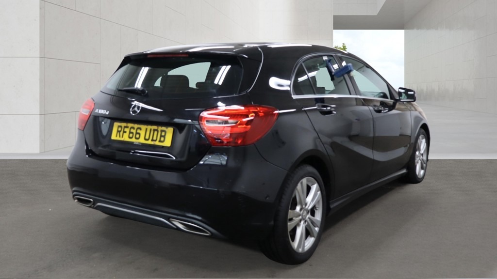 Mercedes-Benz A Class A180d Sport Executive Leather Nav 20 Ta Black #5