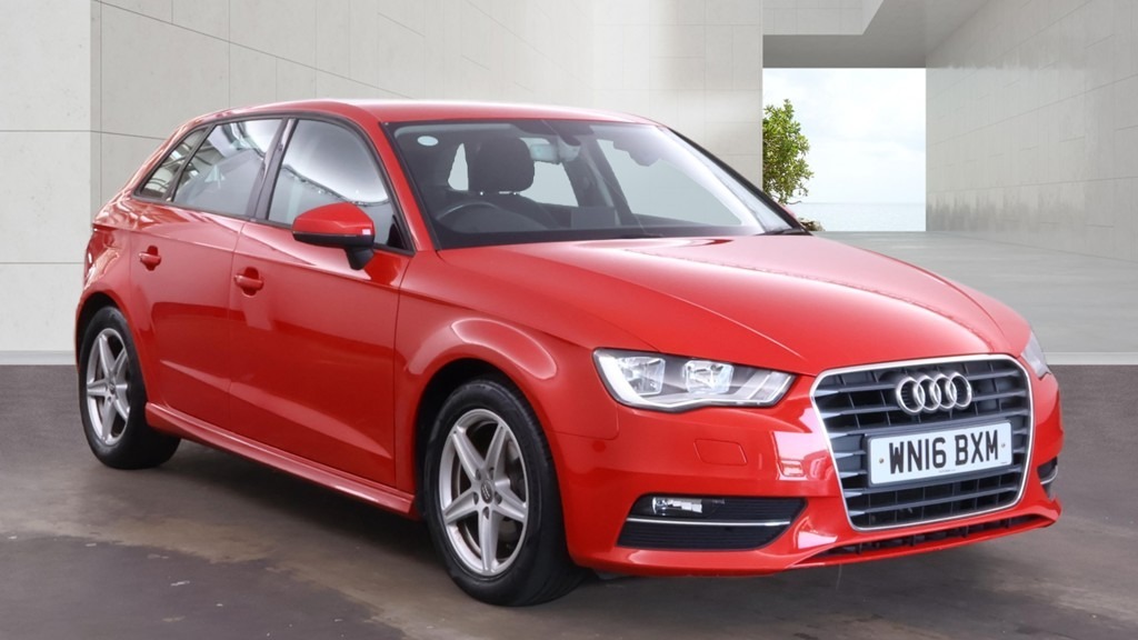 Audi A3 1.6 Tdi Ultra 110 Se Technik Tech Pack Nav Red