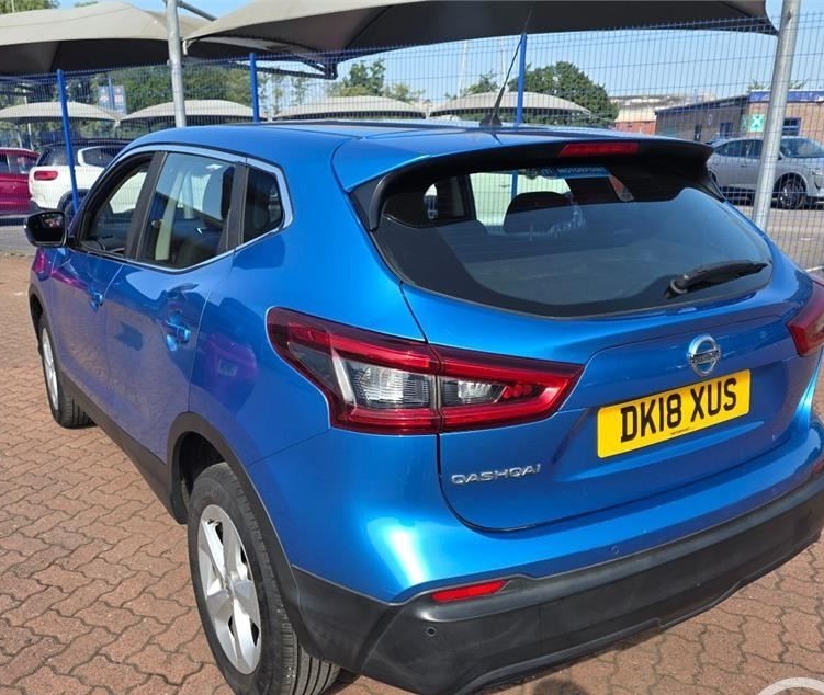 Nissan Qashqai 1.2 Dig-t Acenta Smart Vision Dab 6 Ser Blue #2