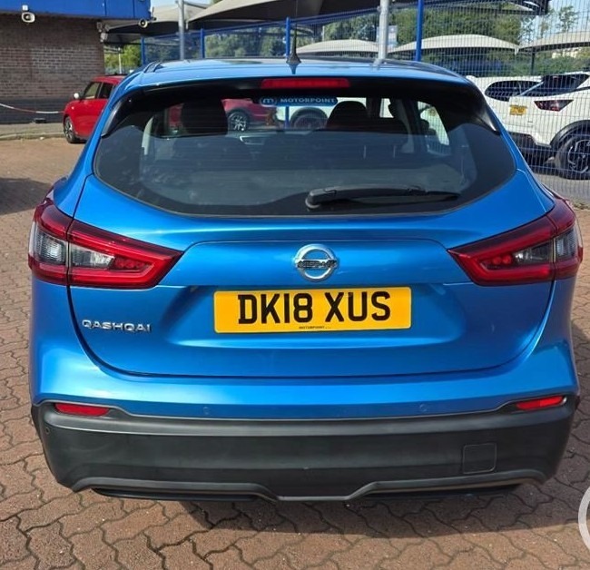 Nissan Qashqai 1.2 Dig-t Acenta Smart Vision Dab 6 Ser Blue #3
